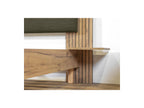Lior - Cama con lamas macizas - Patas de madera natural