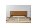 Lior - Bed With Solid Slats - Natural Wood Legs