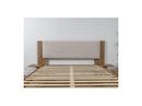 Lior - Bed With Solid Slats - Natural Wood Legs
