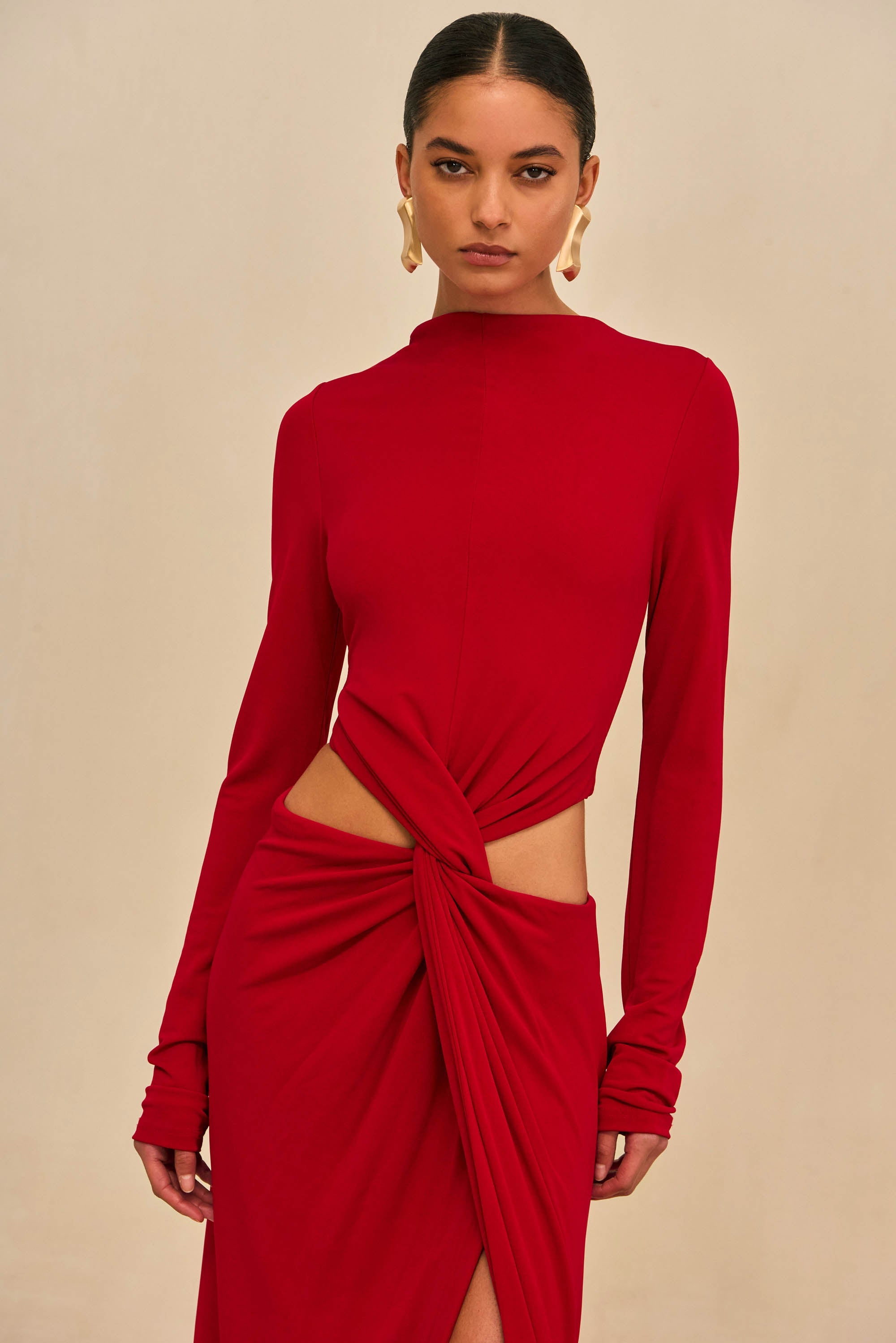 Vestido Keri - Merlot