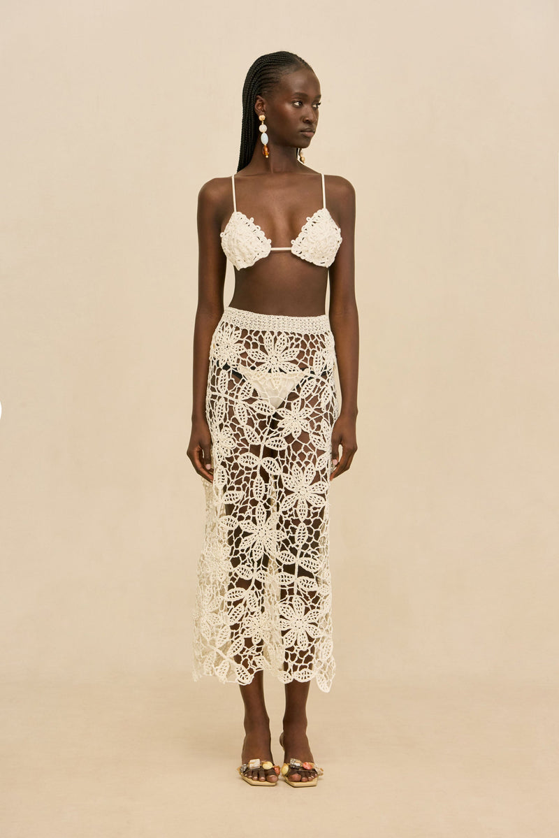 Jupe Amina - White