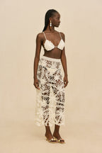 Falda Amina - White