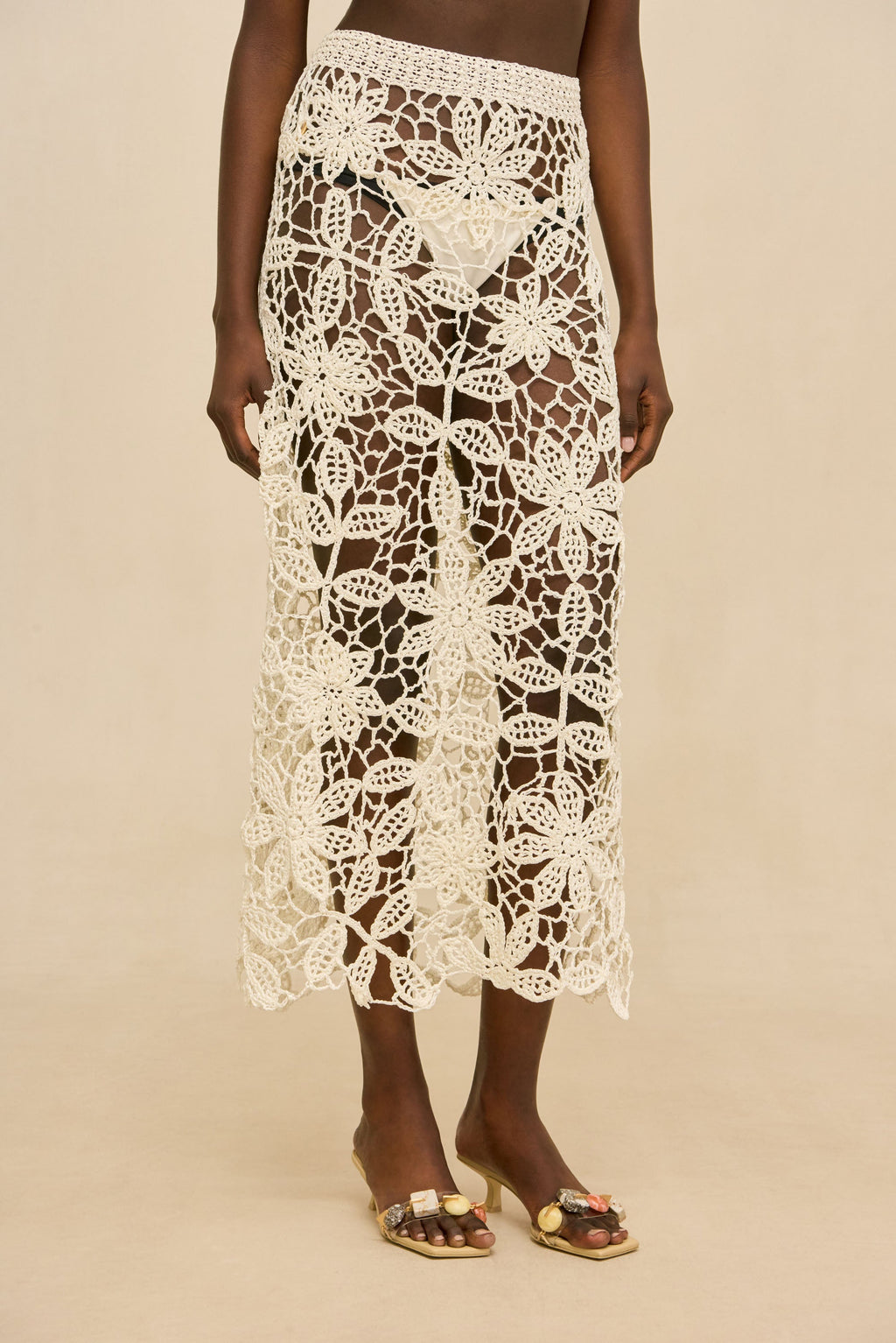 Falda Amina - White