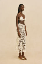 Falda Amina - White