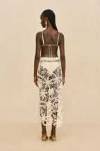 Falda Amina - White