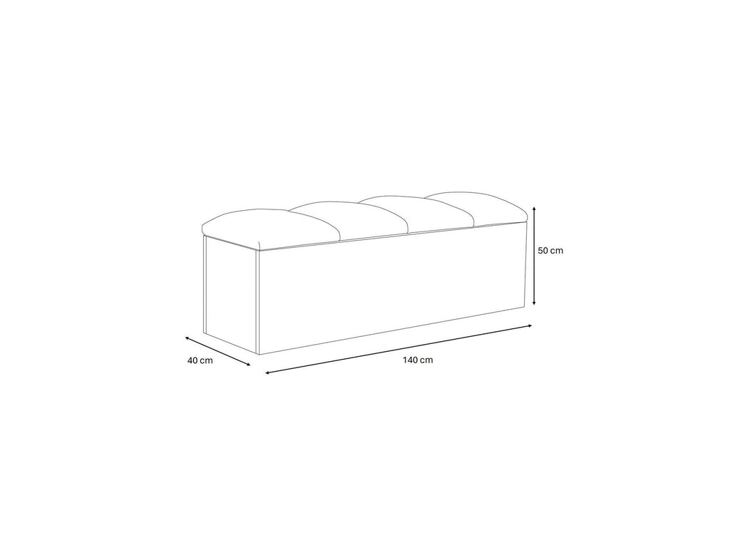 Bed-end bench - Kumo