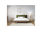 Bed with Solid Slats - Kumo - Natural Wooden Legs