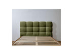 Bed with Solid Slats - Kumo - Natural Wooden Legs