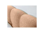Bed with Solid Slats - Kumo - Natural Wooden Legs