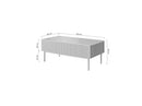 Table Basse - Kasha - Pieds Or