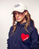 Casquette à Broderies "Vacation Club" - Ecru