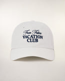 Casquette à Broderies "Vacation Club" - Ecru