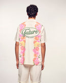 Chemise Manches Courtes Print Frise