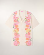 Chemise Manches Courtes Print Frise