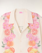 Chemise Manches Courtes Print Frise