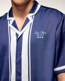 Chemise Manches Courtes Style Bowling