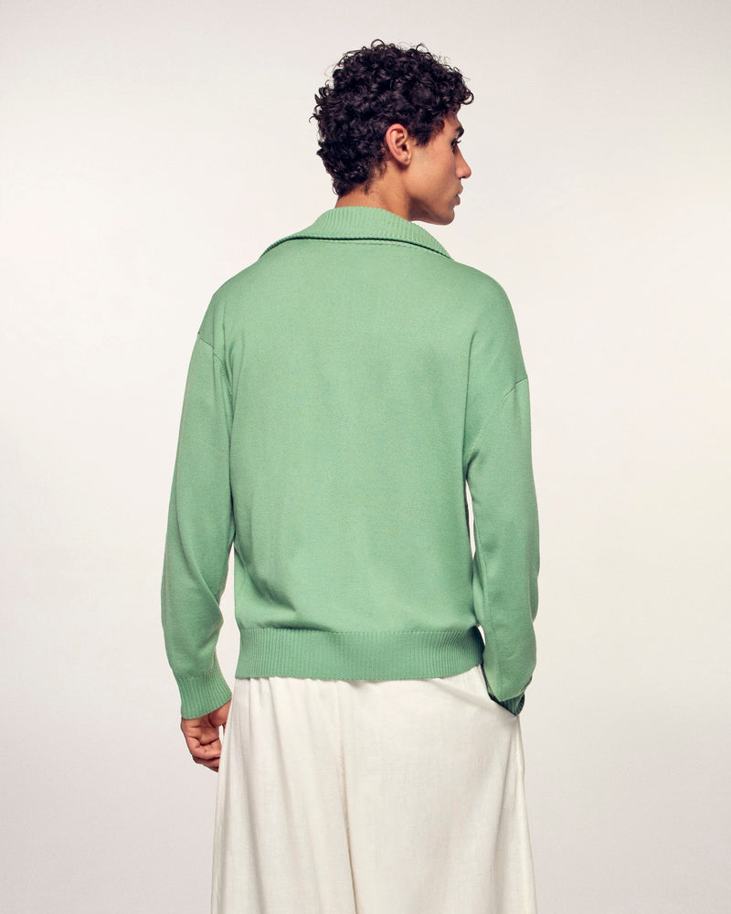 Pull Gilet Broderie "From Future"