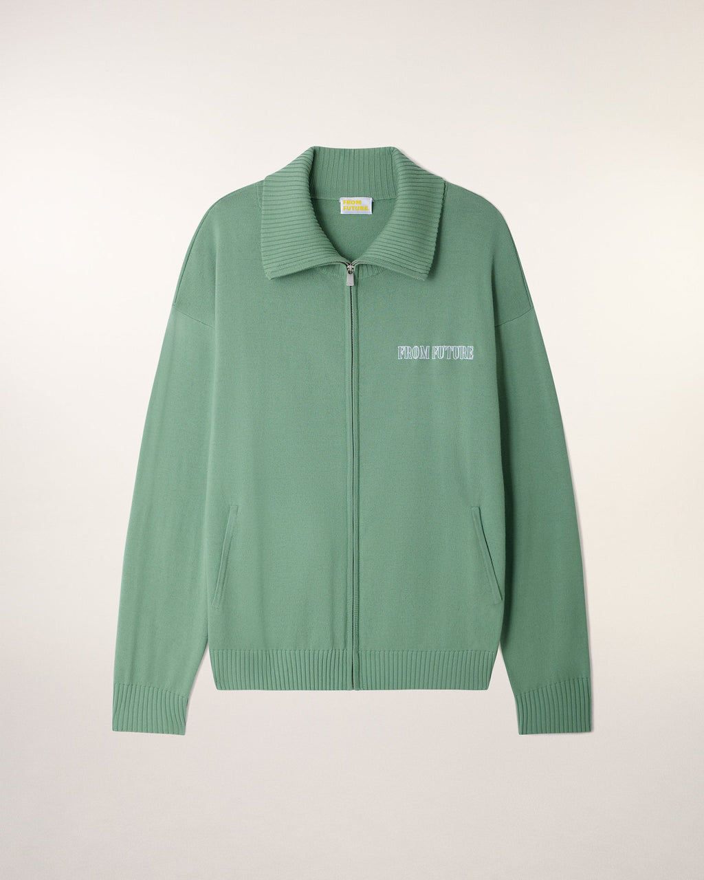 Pull Gilet Broderie "From Future"