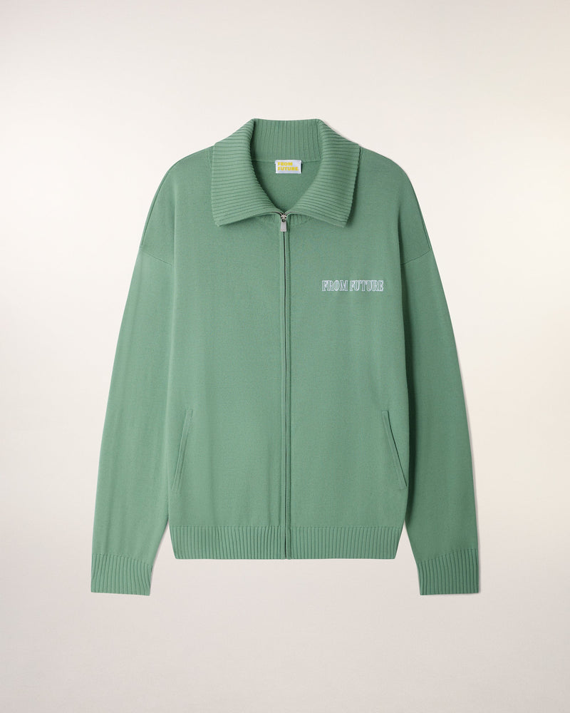 Pull Gilet Broderie "From Future"