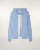Pull Hoodie Bandes Contrastées