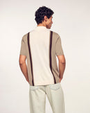 Pull Col Polo Manches Courtes