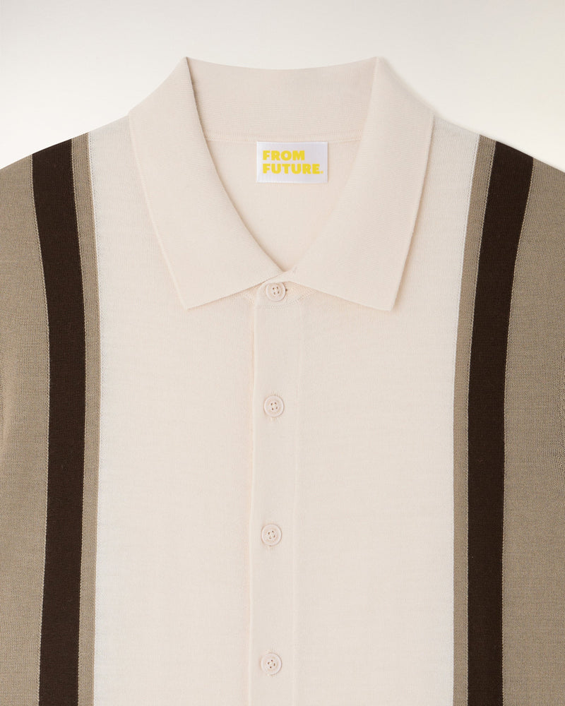 Pull Col Polo Manches Courtes