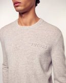 Pull Col Rond "Future" En 3D