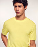 Pull Col Rond Manches Courtes