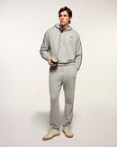Sweatshirt Hoodie À Bandes Et Broderies
