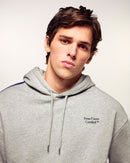 Sweatshirt Hoodie À Bandes Et Broderies