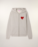Sweatshirt Hoodie Zippé Cœur "Future"