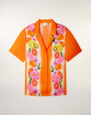 Chemise Manches Courtes Imprimé Frise