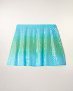 Jupe Mini Dip Dye À Sequins