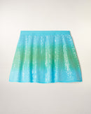 Jupe Mini Dip Dye À Sequins