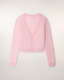Pull Cardigan Cachemire Brossé