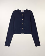 Pull Cardigan Boutons Cœur