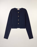 Pull Cardigan Boutons Cœur