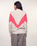 Pull Cardigan Color Block