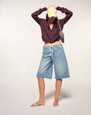 Pull Cardigan En Mohair
