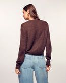 Pull Cardigan En Mohair