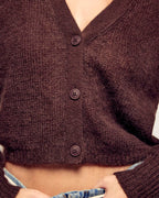 Mohair Cardigan Sweater