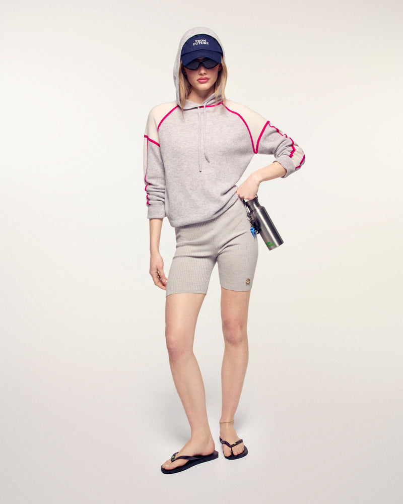 Pull Hoodie Tricolore