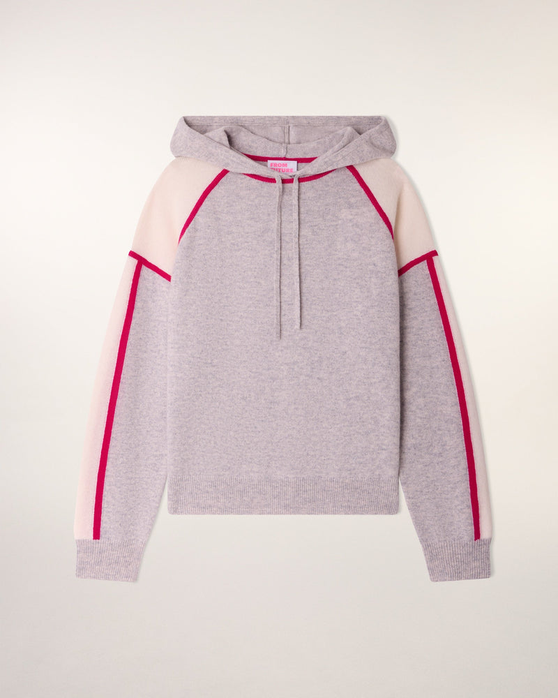 Pull Hoodie Tricolore