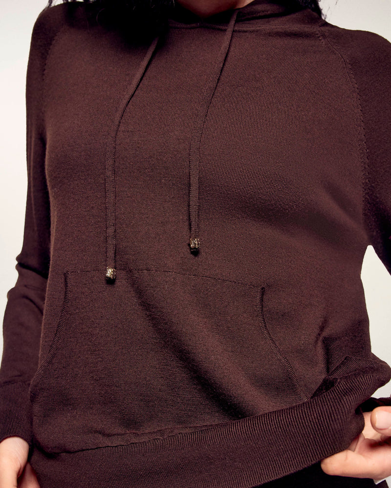 Pull Hoodie À Bandes