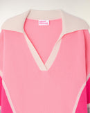Pull Col Polo Color Block