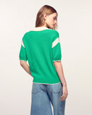 Pull Col Polo Bicolore Sport