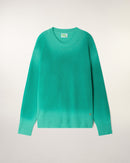 Pull Col Rond Effet Spray