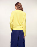Pull Col Rond Intarsia