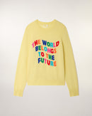Pull Col Rond Intarsia