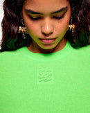 Pull Col Rond Logo Relief